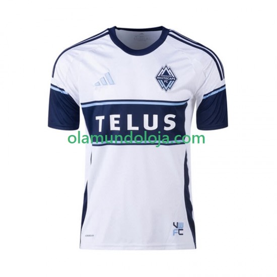 Camisola Vancouver Whitecaps Homem Equipamento Primeiro 2025 Manga Curta